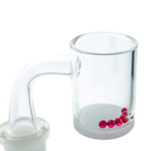 Load image into Gallery viewer, 3mm Ruby Terp (Dab) Pearls | 3mm Ruby Terp Pearls In Banger View | Dabbing Wholesaler