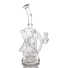 Load image into Gallery viewer, Triple Double Recycler Dab Rig | Profile View | Dabbing Wholesaler