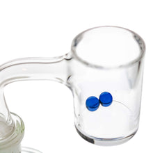 Load image into Gallery viewer, 6mm Blue Crystal Terp (Dab) Pearls | In Banger View | Dabbing Wholesaler