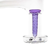 Load image into Gallery viewer, Terp Slurper Screw Set | Purple Set Close Up In Terp Slurper | Dabbing Wholesaler