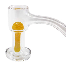 Load image into Gallery viewer, Mushroom Valve Pillar | Yellow Profile View | Dabbing Wholesaler