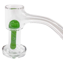 Load image into Gallery viewer, Mushroom Valve Pillar | Green Profile View | Dabbing Wholesaler