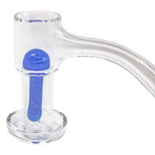 Load image into Gallery viewer, Mushroom Valve Pillar | Blue Profile View | Dabbing Wholesaler