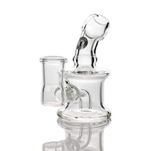 Load image into Gallery viewer, Mini Dab Rig | Clear | Alternate Angled Away Profile View | Dabbing Wholesaler