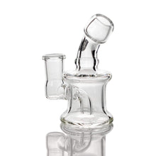Load image into Gallery viewer, Mini Dab Rig | Clear | Angled Away Profile View | Dabbing Wholesaler