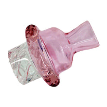 Load image into Gallery viewer, Cyclone Spinner Carb Cap | Pink Profile View | Dabbing Wholesaler