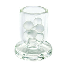 Load image into Gallery viewer, 8mm Quartz Terp (Dab) Pearls | In Holder Cup View | Dabbing Wholesaler