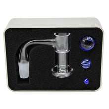 Load image into Gallery viewer, Full Weld Terp Slurper Tin Set | Bright Blue Tin Set View | Dabbing Wholesaler