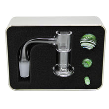 Load image into Gallery viewer, Full Weld Terp Slurper Tin Set | Green Tin Set View | Dabbing Wholesaler