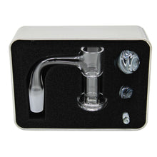 Load image into Gallery viewer, Full Weld Terp Slurper Tin Set | Black & Blue Tin Set View | Dabbing Wholesaler