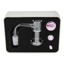 Load image into Gallery viewer, Full Weld Terp Slurper Tin Set | Pink Tin Set View | Dabbing Wholesaler