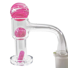 Load image into Gallery viewer, Full Weld Terp Slurper Tin Set | Pink Kit In Use View | Dabbing Wholesaler