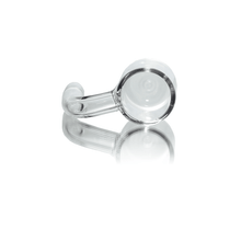 Load image into Gallery viewer, Flat Top Quartz Banger With Cup Insert | 14mm Male View | Dabbing Wholesaler