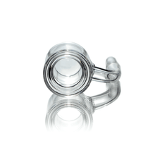 Load image into Gallery viewer, Thermal Quartz Banger | 10mm Male Top Down View | Dabbing Wholesaler