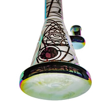 Load image into Gallery viewer, Cathedral Glass Dab Rig | Beaker Base Close Up View | Dabbing Wholesaler
