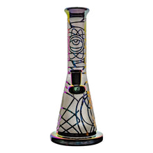 Load image into Gallery viewer, Cathedral Glass Dab Rig | Front Face Profile View | Dabbing Wholesaler
