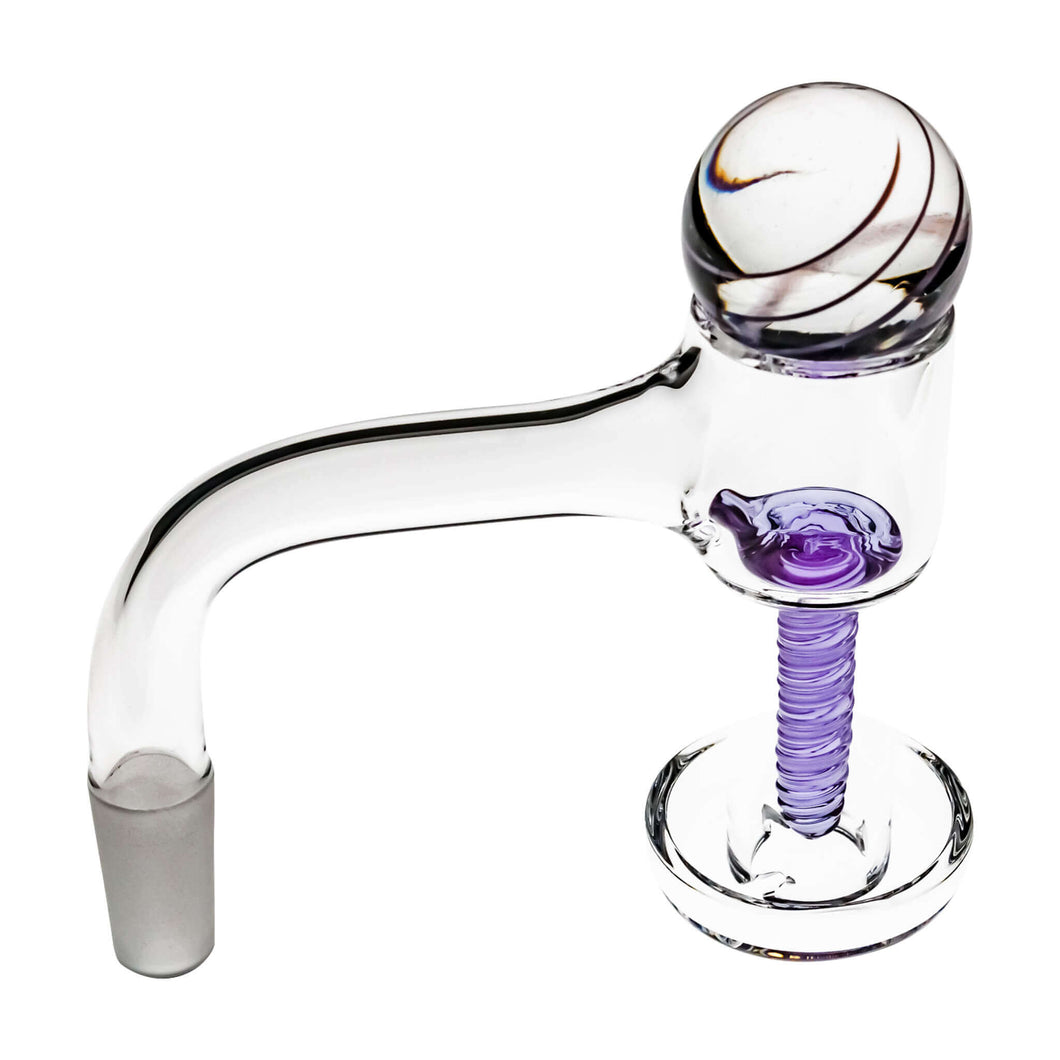 Terp Slurper Screw Set | Purple Set In Terp Slurper | Dabbing Wholesaler