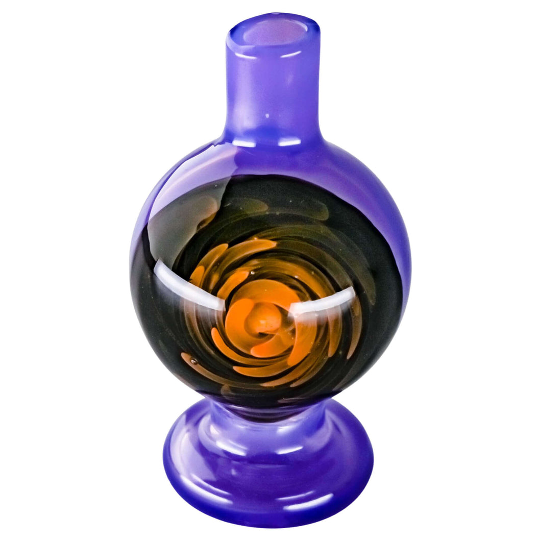 Origin Bubble Carb Cap | Purple Profile View | Dabbing Wholesaler