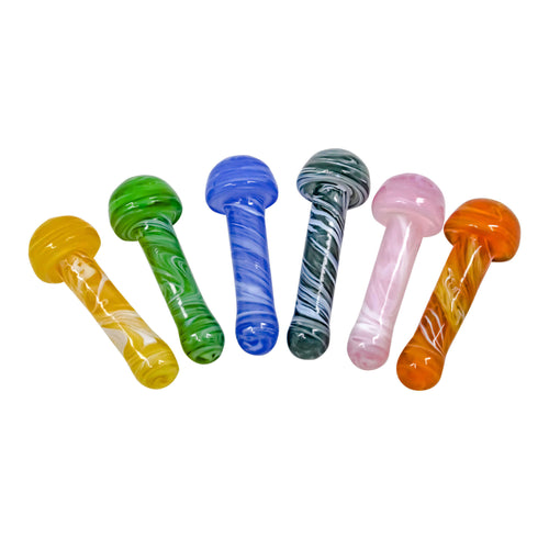 Mushroom Valve Pillar | All Six Colors View | Dabbing Wholesaler