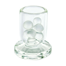 Load image into Gallery viewer, 8mm Quartz Terp (Dab) Pearls | In Holder Cup View | Dabbing Wholesaler
