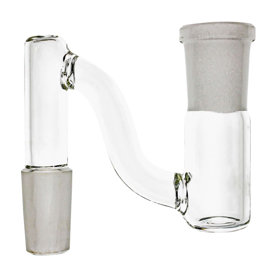 Glass Dropdown S-Neck Style | Profile View | Dabbing Wholesaler